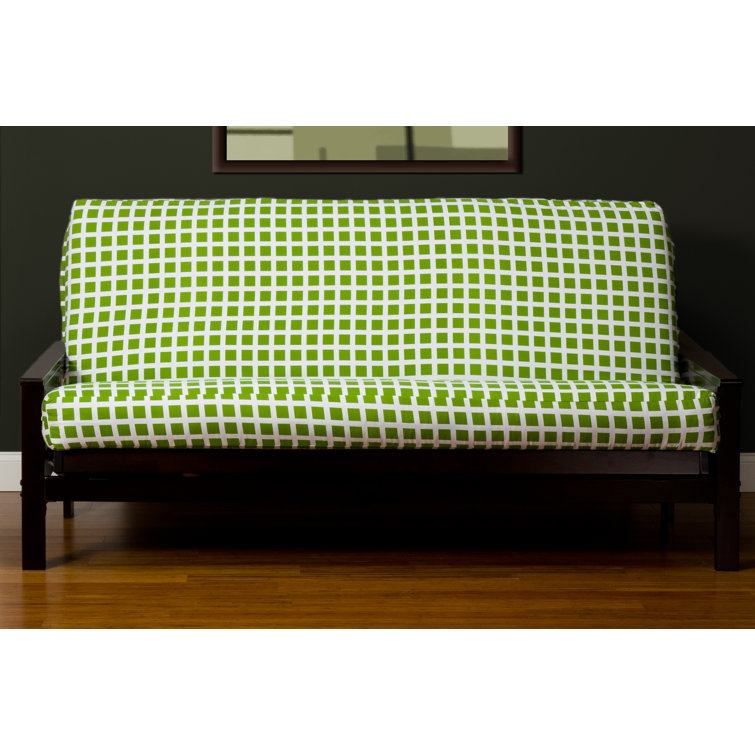 Latitude Run® Box Cushion Futon Slipcover Wayfair